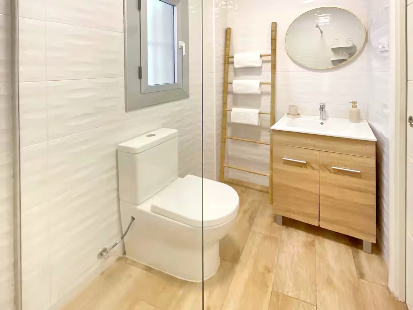 Baño luminoso